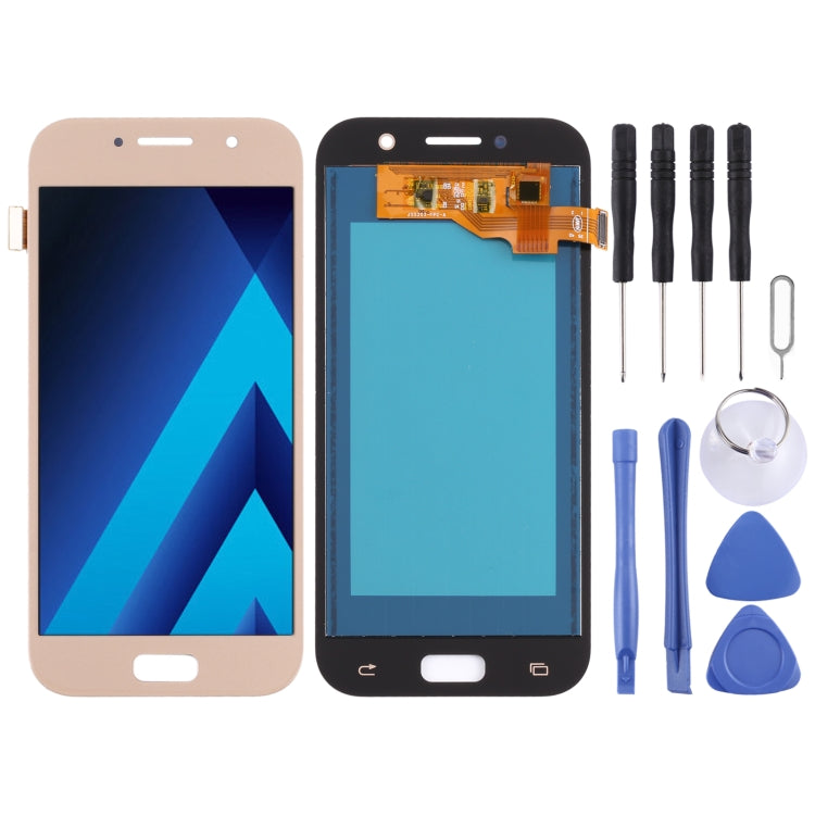 Galaxy A5 (2017) Gold TFT LCD Screen with Digitizer Assembly