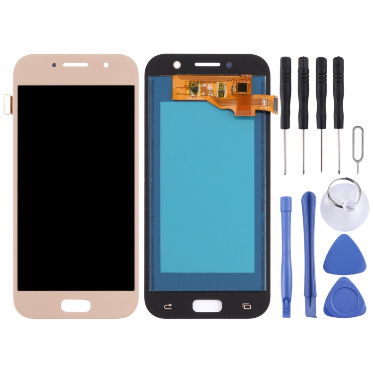 Galaxy A5 (2017) Gold TFT LCD Screen with Digitizer Assembly