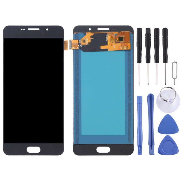 LCD Screen and Digitizer Full Assembly (TFT Material) for Samsung Galaxy A7 (2016) - Black