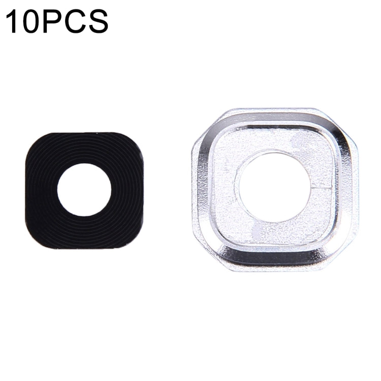 10-Piece Camera Lens Covers for Samsung Galaxy A3 (2016) / A310 (Silver)