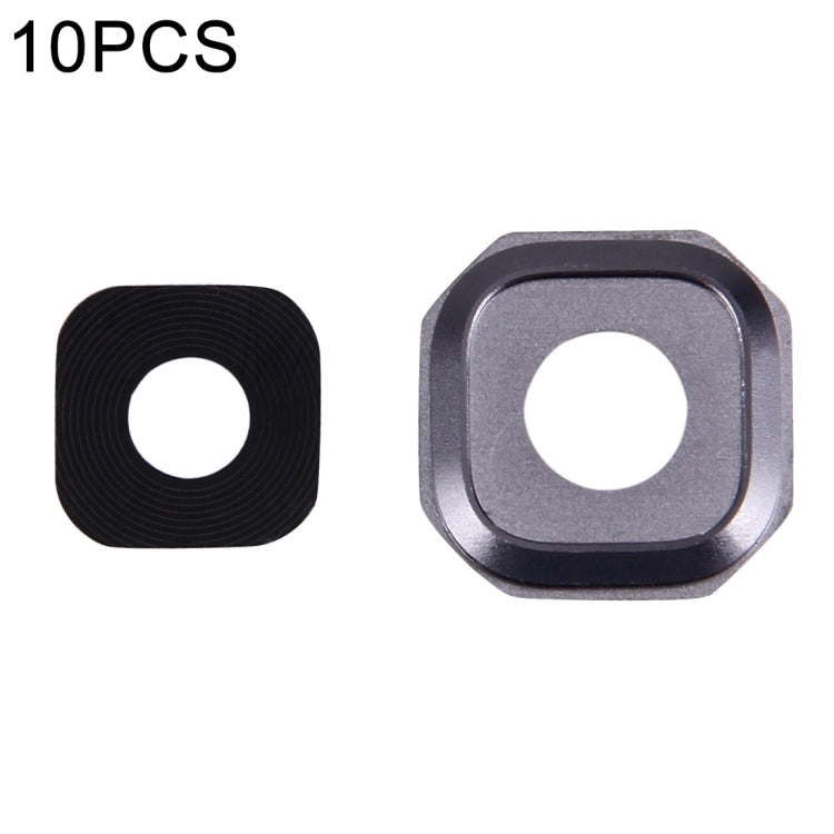 10 PCS Camera Lens Covers for Galaxy A7 (2016) / A710 in Grey with Protective Upgrade