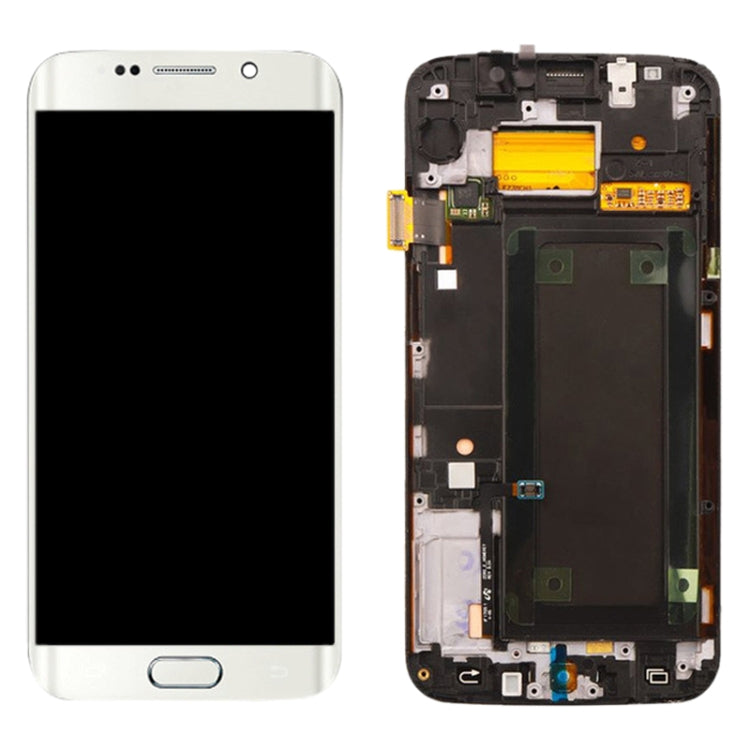 Samsung Galaxy S6 Edge Original White LCD Screen and Digitizer Assembly