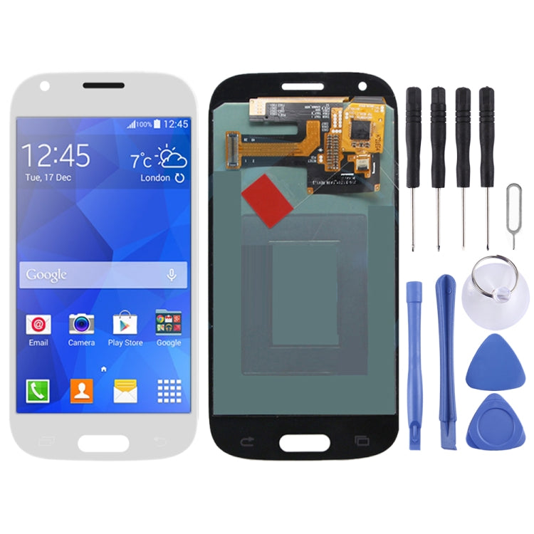 LCD Screen and Digitizer Full Assembly Replacement for Samsung Galaxy Ace Style LTE SM-G357 (White)