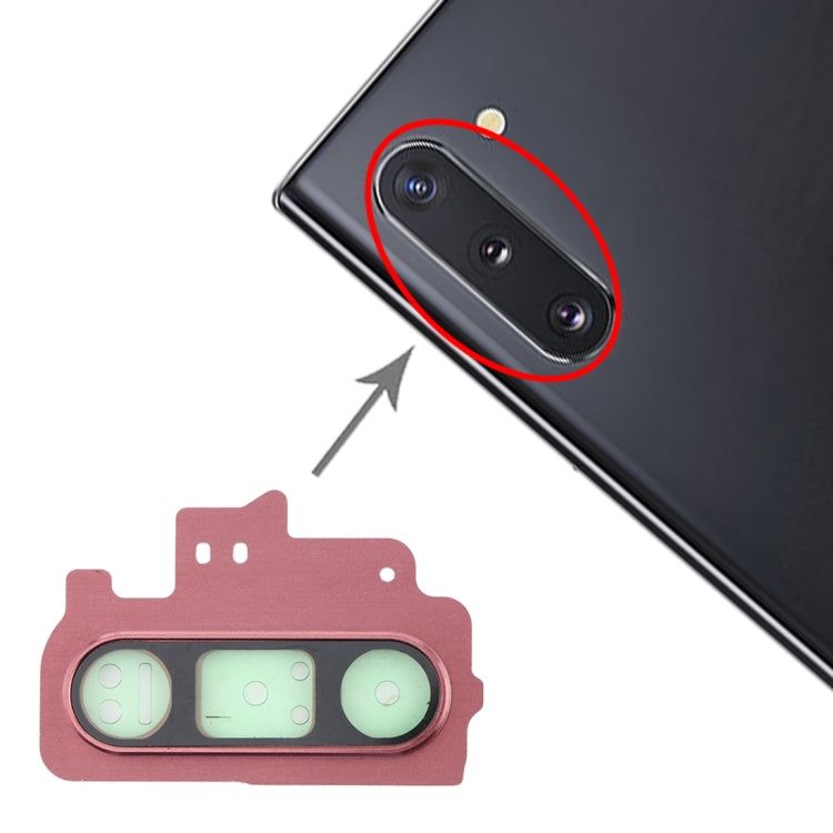 10-Piece Pink Camera Lens Covers for Samsung Galaxy Note 10