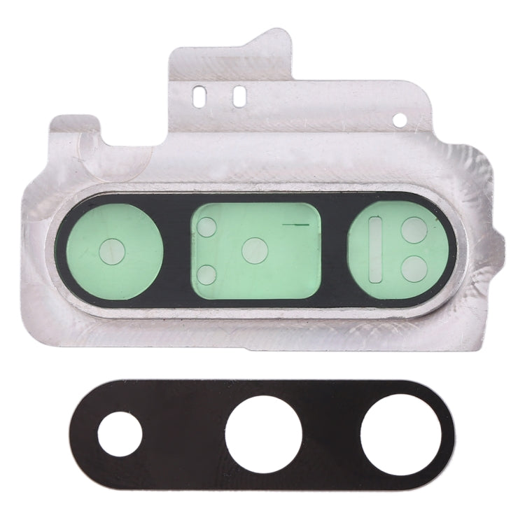 10 Pieces Silver Camera Lens Covers for Galaxy Note 10