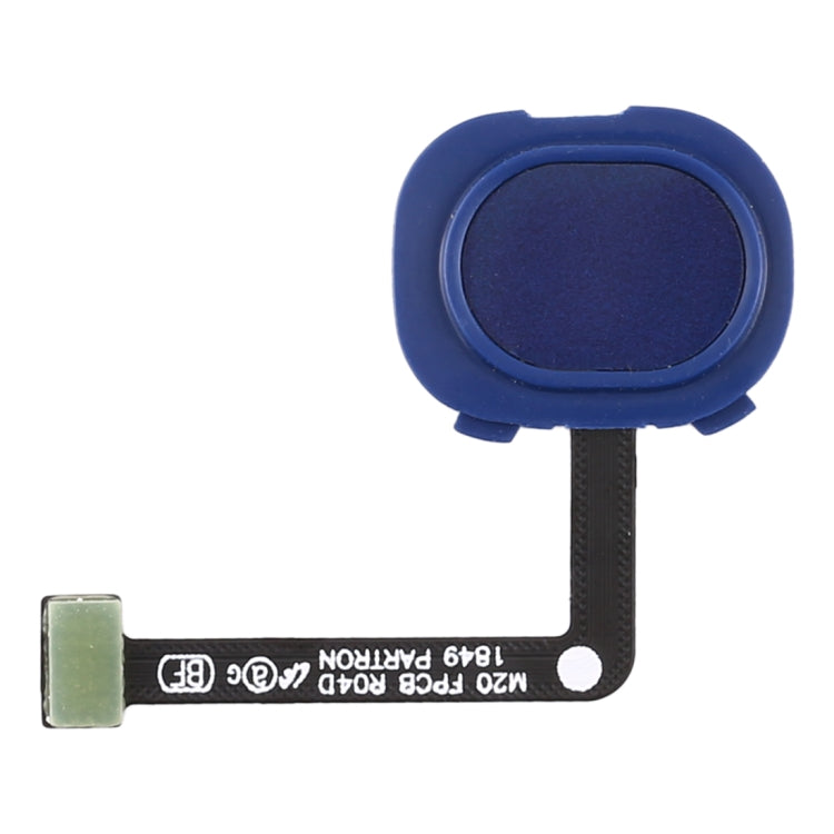 Fingerprint Sensor Flex Cable for Galaxy M20 (Blue) - Enhanced Security and Functionality