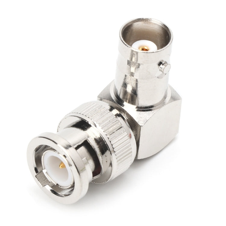 Right Angle BNC Male to BNC Female Connector for RF Card
