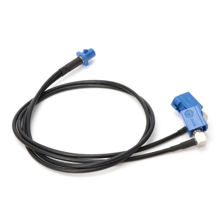 RG174 Type Fakra C Male to Dual Fakra C Female Y-Splitter Cable - 50cm Length