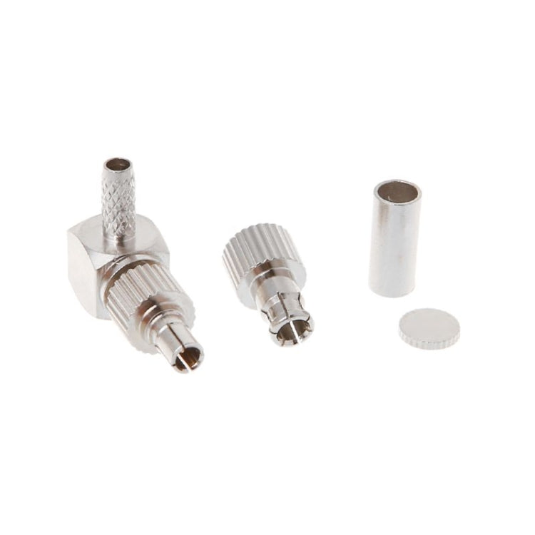 TS9 / CRC9 Male Right Angle RF Coaxial Card Connector