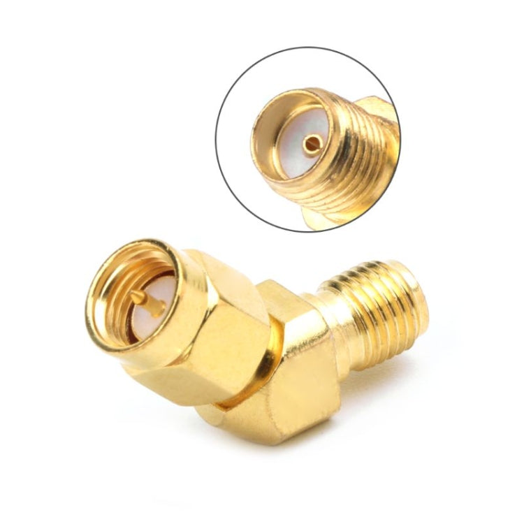 SMA Male to SMA Female 45 and 135 Degrees FPV Conical Adapter Connector