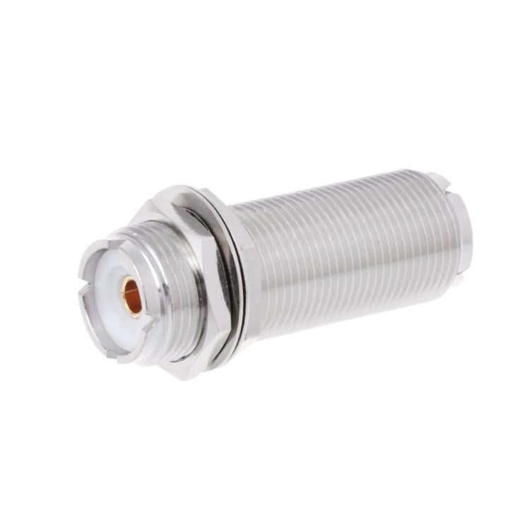 UHFKKY UHF Female to Female Connector Adapter - Extended Version