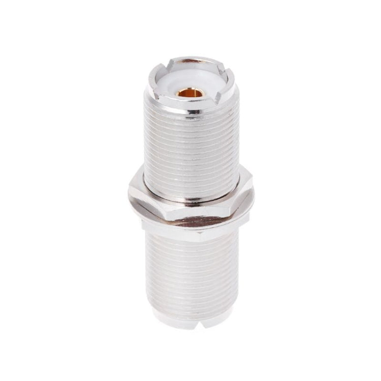 UHFKKY UHF Female to Female Connector Adapter - Extended Version