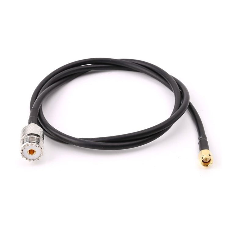 100cm RG58 UHF Female to SMA Male Connecting Cable