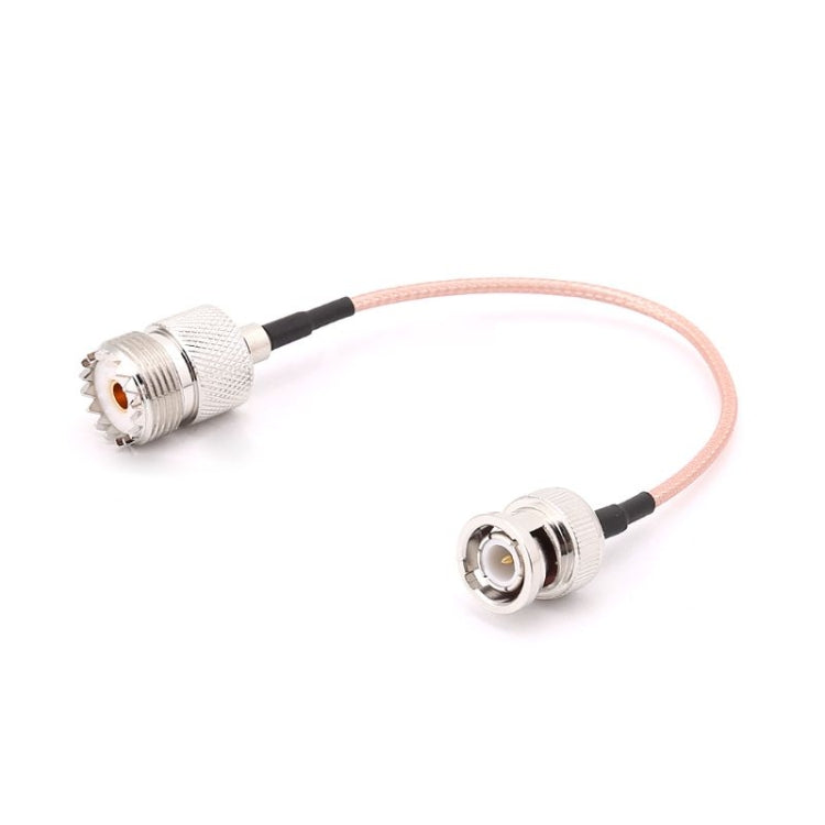 15cm UHF SO239 Female To BNC Male RG316 Connecting Cable