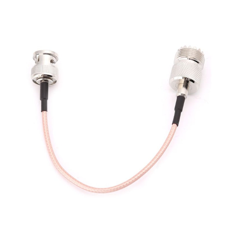15cm UHF SO239 Female To BNC Male RG316 Connecting Cable