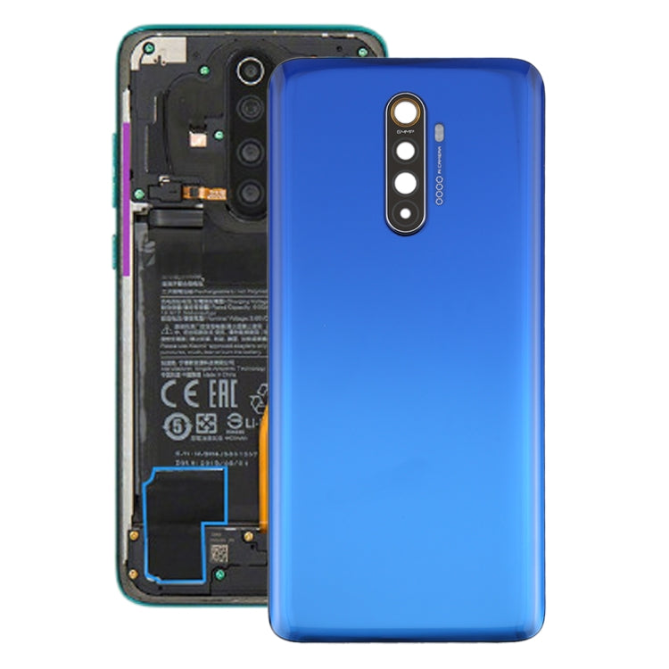 Original Blue Battery Back Cover with Camera Lens Cover for OPPO Realme X2 Pro