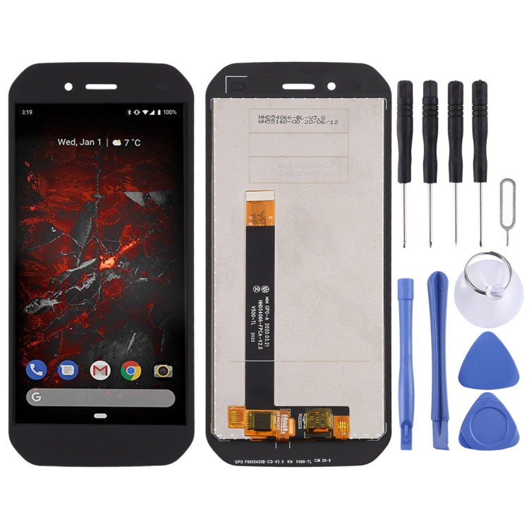 Cat S42 (2020) LCD Screen and Touch Digitizer Assembly - Black