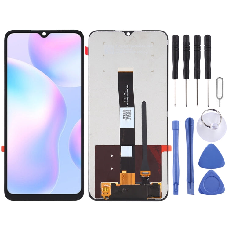 Full LCD Screen and Touch Screen Digitizer Assembly for Xiaomi Redmi 9A / Redmi 9C / Redmi 9C NFC / Redmi 9i / Redmi 9AT / Redmi 9 Activ / Poco C31