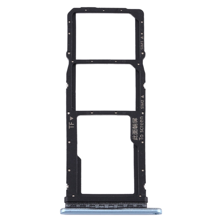SIM Card Tray + Micro SD Card Tray for Huawei Y7p (Baby Blue)
