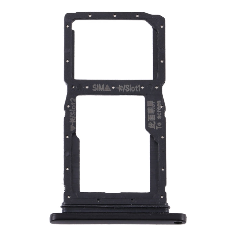 SIM Card Tray and Micro SD Card Tray for Huawei Y9s (Black)