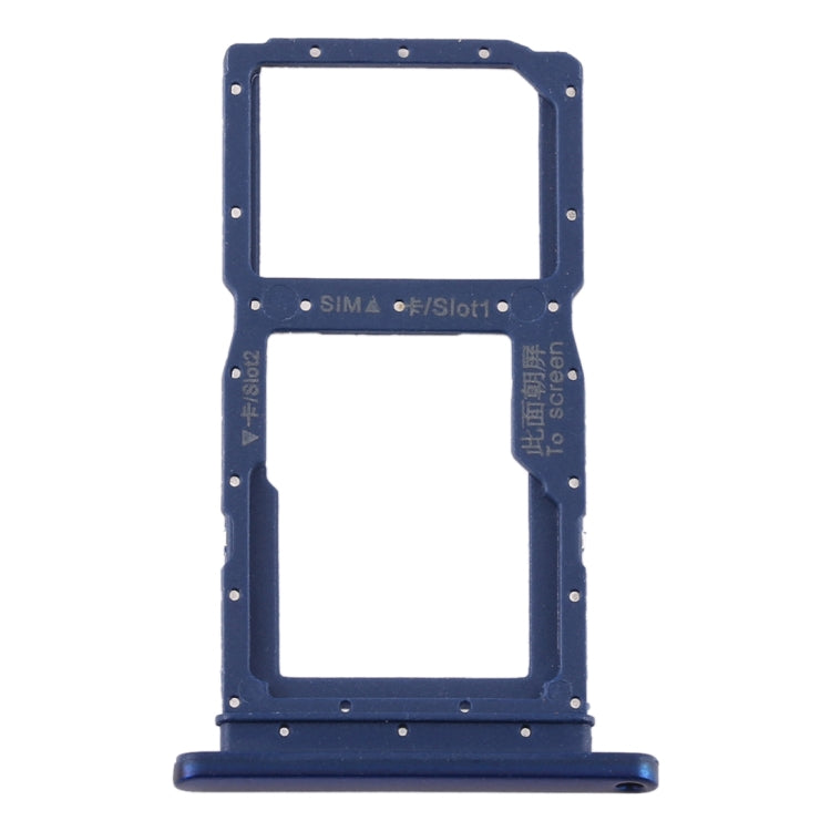Blue SIM Card Tray and Micro SD Card Tray Replacement for Huawei Y9s