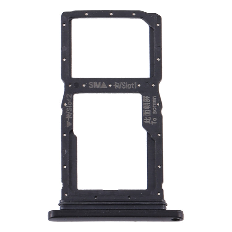 SIM Card and Micro SD Card Tray for Huawei Y9s 2020 (Black)