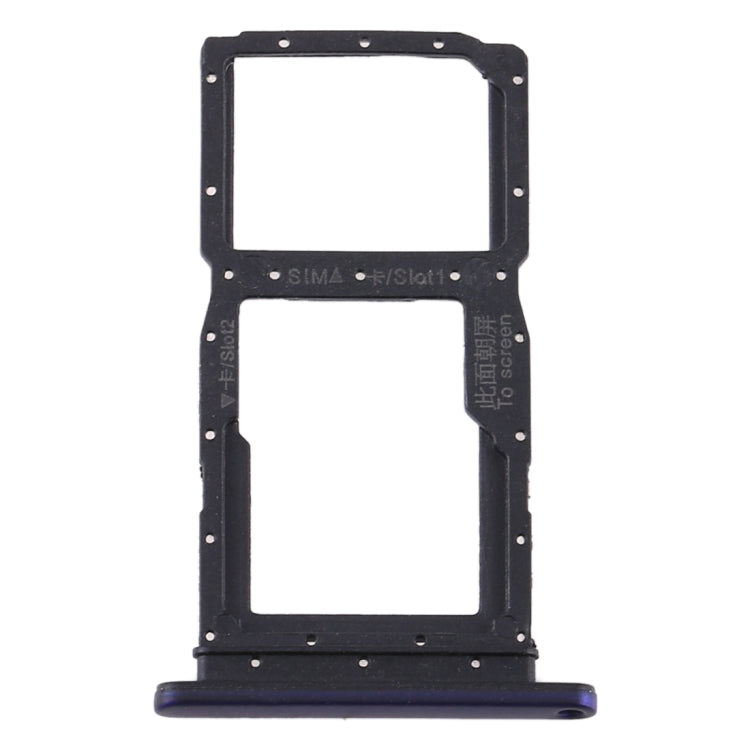 Huawei Y9s 2020 SIM Card and Micro SD Card Tray Set (Purple)