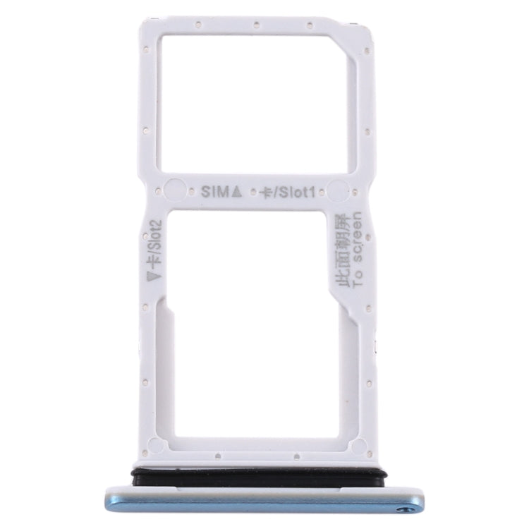 Huawei Y9s 2020 Baby Blue SIM Card Tray + Micro SD Card Tray