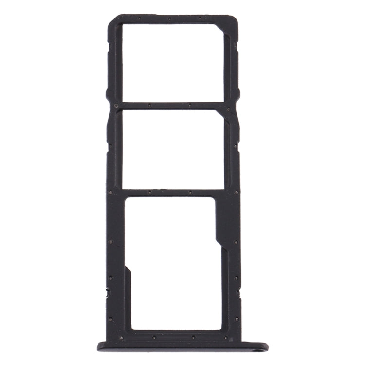 SIM and Micro SD Card Tray Set for Huawei Honor 8A Pro (Black)