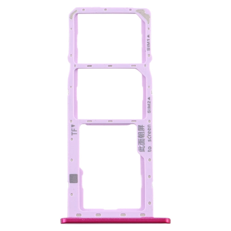 Replacement Rose Red SIM Card Tray Set for Huawei Y6 Pro (2019)