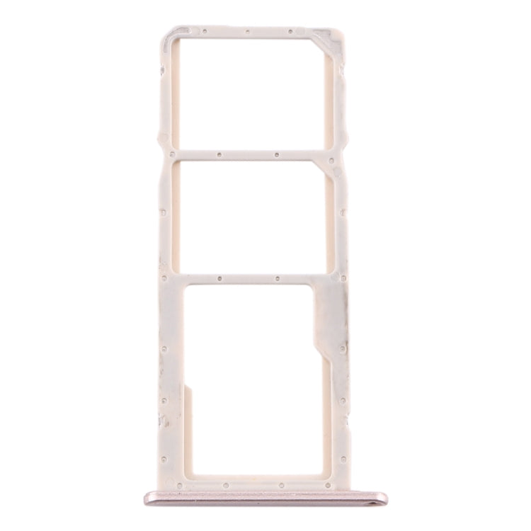 Huawei Y6 (2019) Gold SIM Card Tray Set with Dual SIM and Micro SD Card Tray