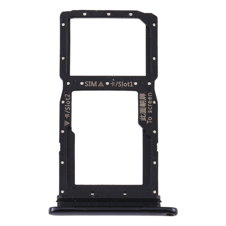 SIM Card Tray and Micro SD Card Tray Replacement for Huawei Enjoy Z 5G (Black)