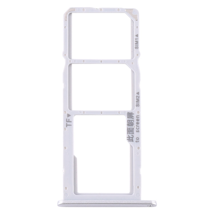 Huawei Y6p SIM Card, SIM Card, and Micro SD Card Trays (Silver)