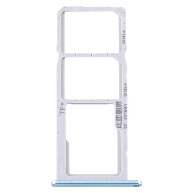 Huawei Y6p Replacement SIM and Micro SD Card Trays (Baby Blue)
