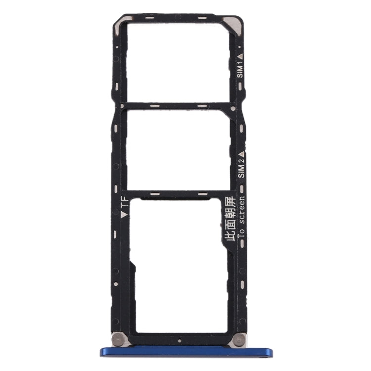 SIM and Micro SD Card Tray Replacement for Huawei Enjoy Max - Blue