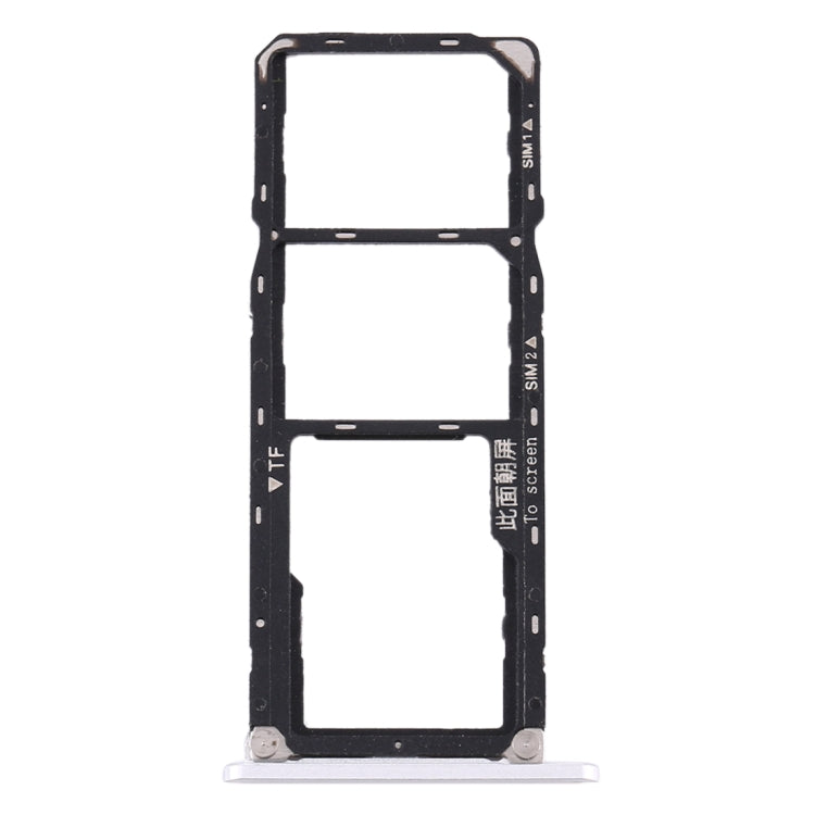 Replacement SIM Card Tray, Micro SD Card Tray for Huawei Enjoy Max - Silver