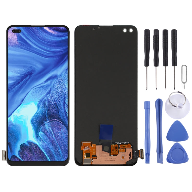 AMOLED LCD Screen and Digitizer Full Assembly for OPPO Reno4