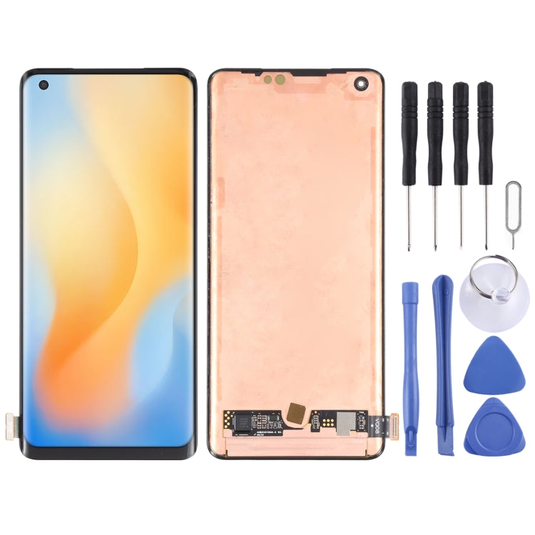 AMOLED LCD Screen and Digitizer Assembly for Vivo X50 Pro - Full Replacement