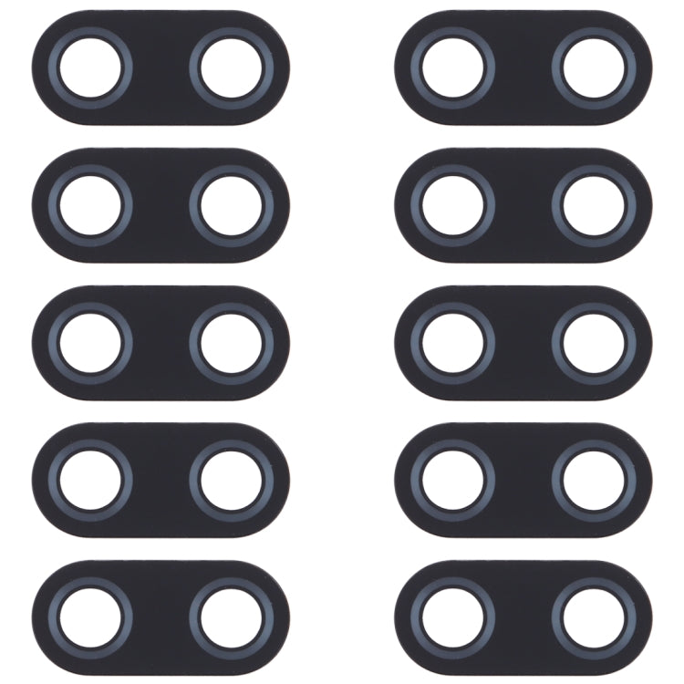 10-Piece Replacement Back Camera Lens Set for Asus Zenfone 5 ZE620KL / ZS620KL (Black)