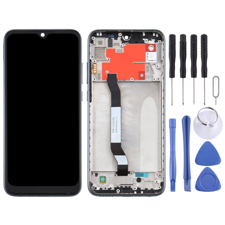 Black LCD Screen and Touch Digitizer Assembly With Frame for Xiaomi Redmi Note 8T
