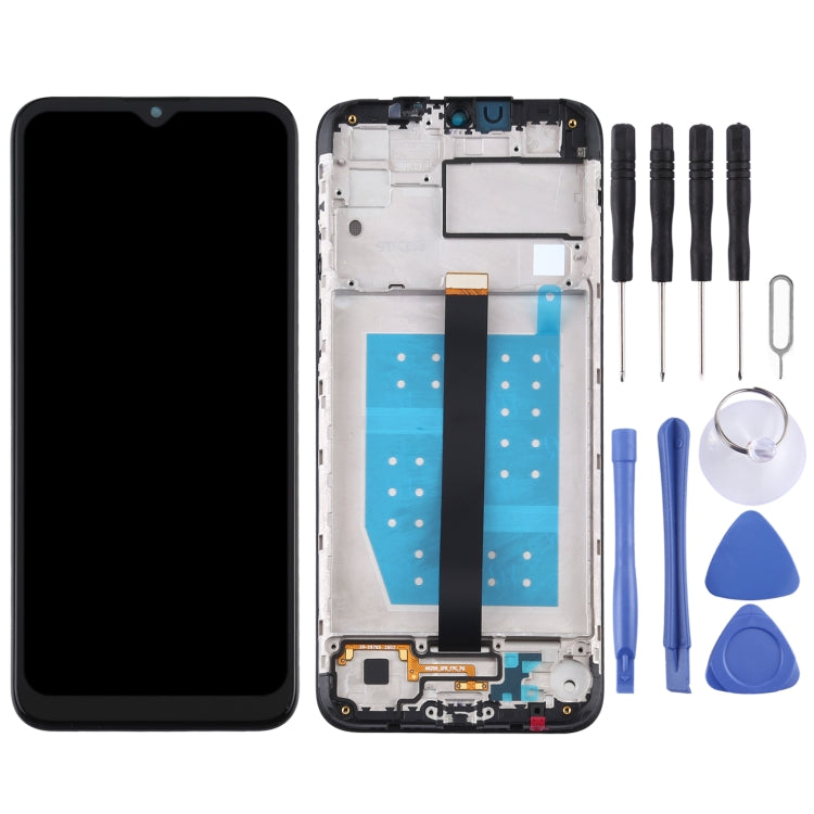 Motorola One Fusion LCD Screen and Digitizer Assembly with Frame