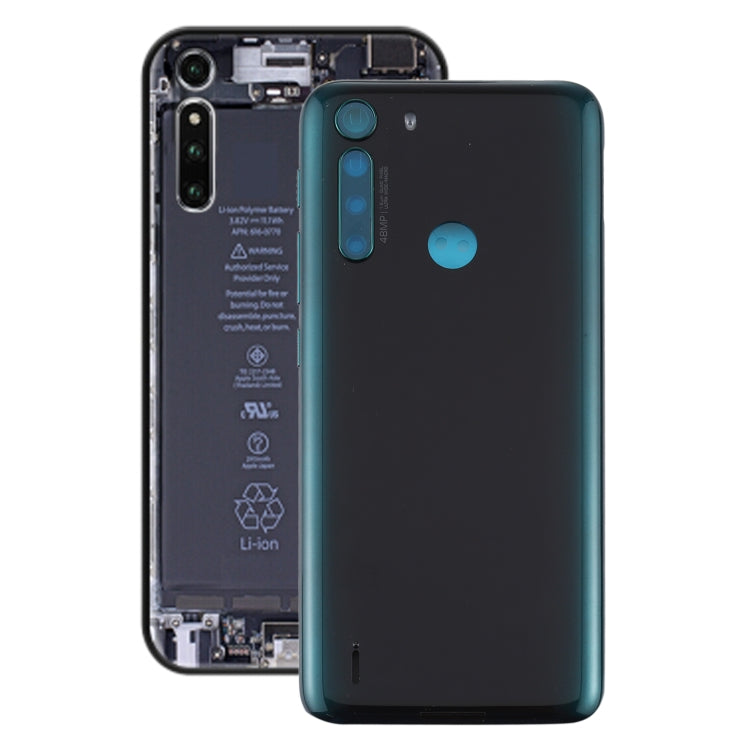 Green Battery Back Cover for Motorola One Fusion with Professional Installation Recommended