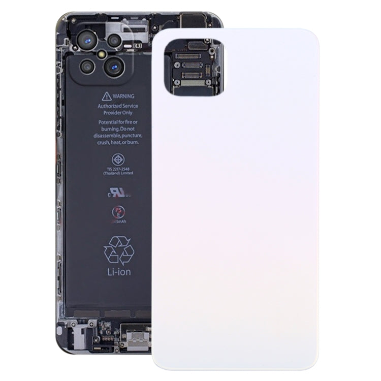 White Battery Back Cover Replacement for OPPO A92s/Reno4 Z 5G PDKM00