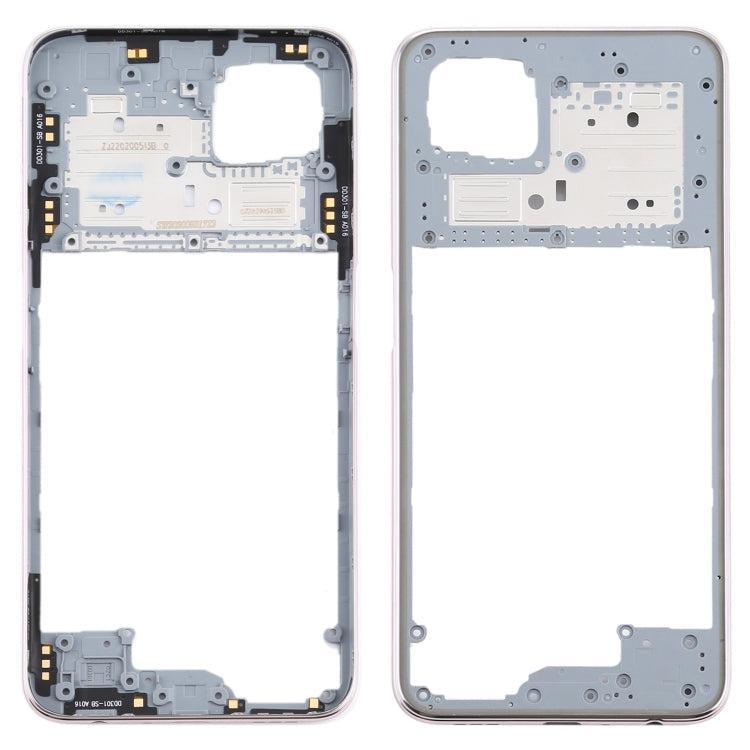Middle Frame Bezel Plate for OPPO A92s/Reno4 Z 5G PDKM00 (Gold)