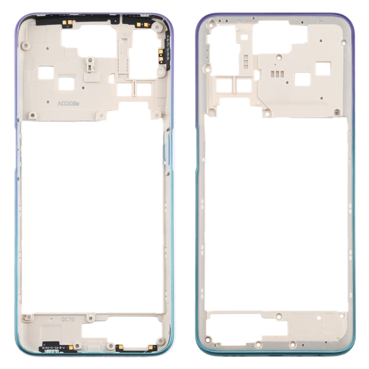 Middle Frame Bezel Plate in Black for OPPO A52 CPH2061/CPH2069 (Global)/PADM00/PDAM10 (China)