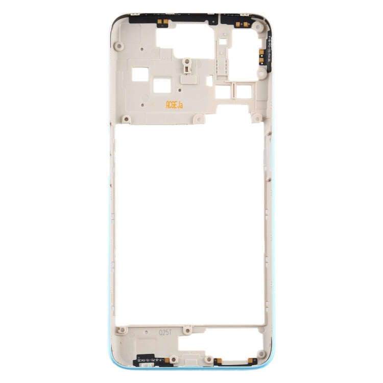 Middle Frame Bezel Plate for OPPO A52 CPH2061 / CPH2069 (Global) / PADM00 / PDAM10 (China) (White) - High-Quality Replacement for Damaged Bezels