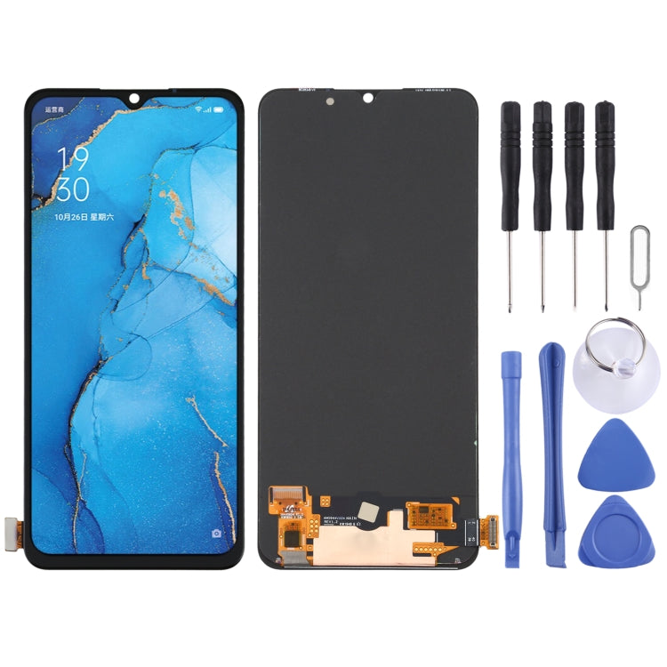 AMOLED LCD Screen and Digitizer Assembly for OPPO Reno3 and Other Models