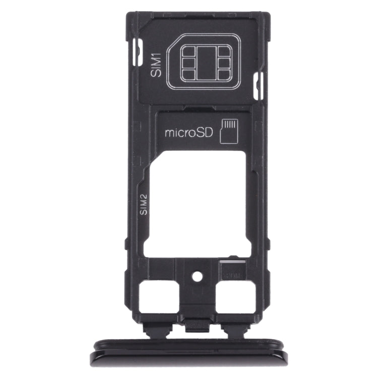 Sony Xperia 1 / Xperia XZ4 SIM Card and Micro SD Card Tray (Black)