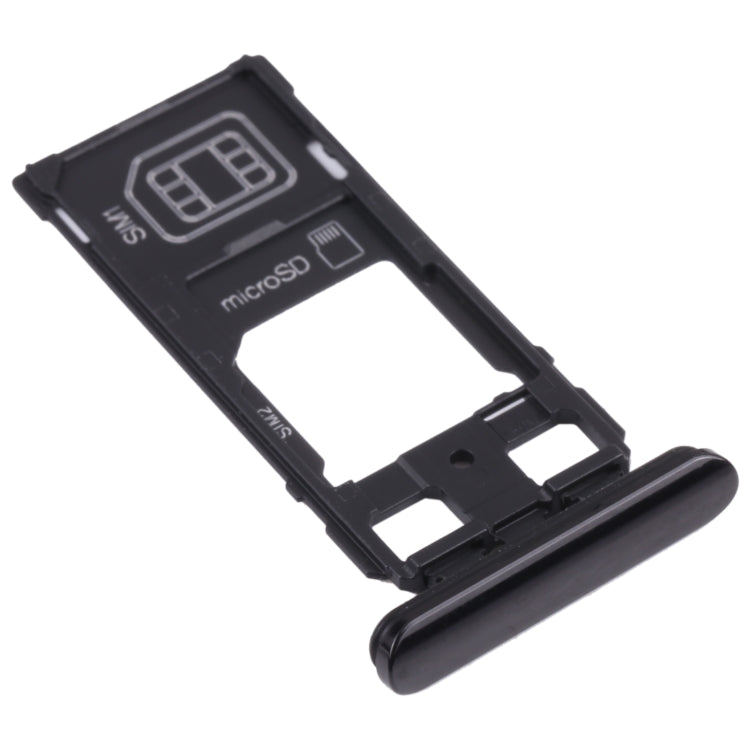 Sony Xperia 1 / Xperia XZ4 SIM Card and Micro SD Card Tray (Black)