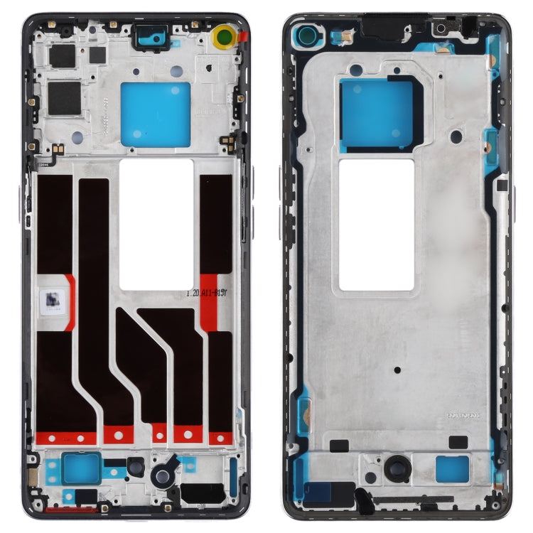 Front Housing LCD Frame Bezel Plate for OPPO Reno5 Pro 5G - Gold